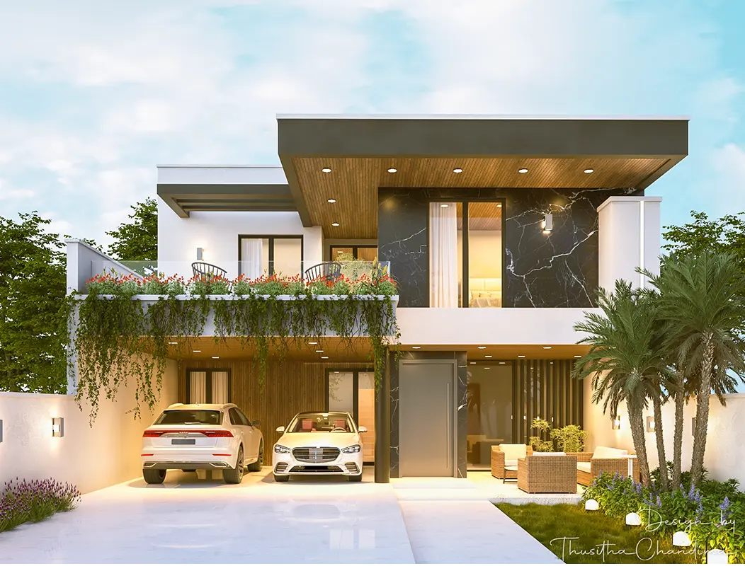 Contemporary Family Home with Garage