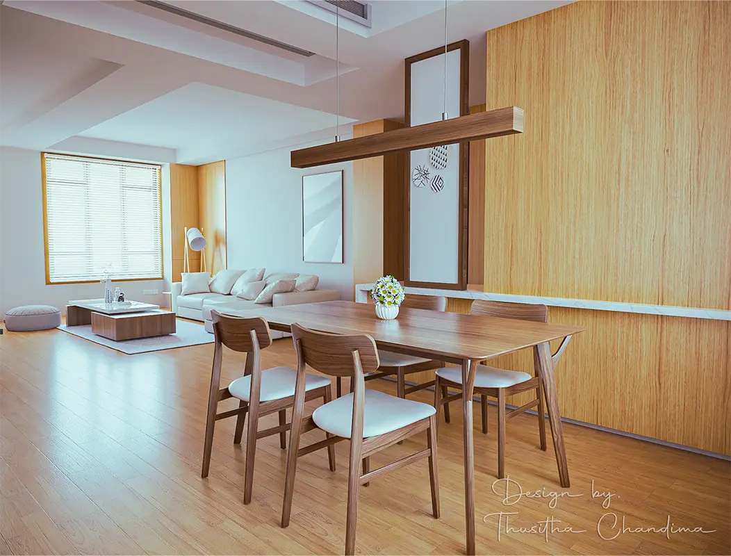 Minimalist Oakwood Serenity