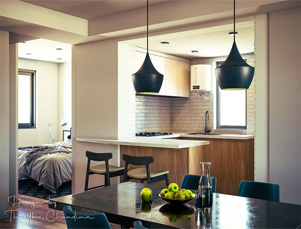 Stylish Interior with Functional Spaces