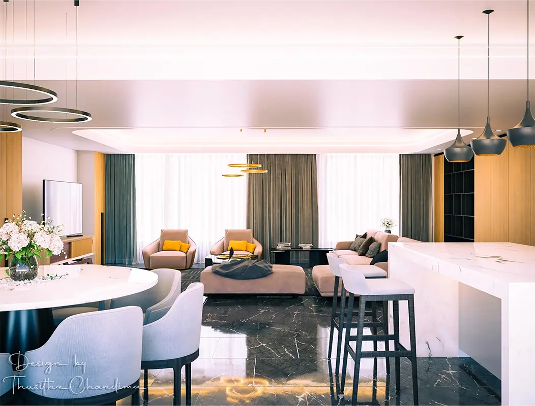 Expansive Modern Gathering Space