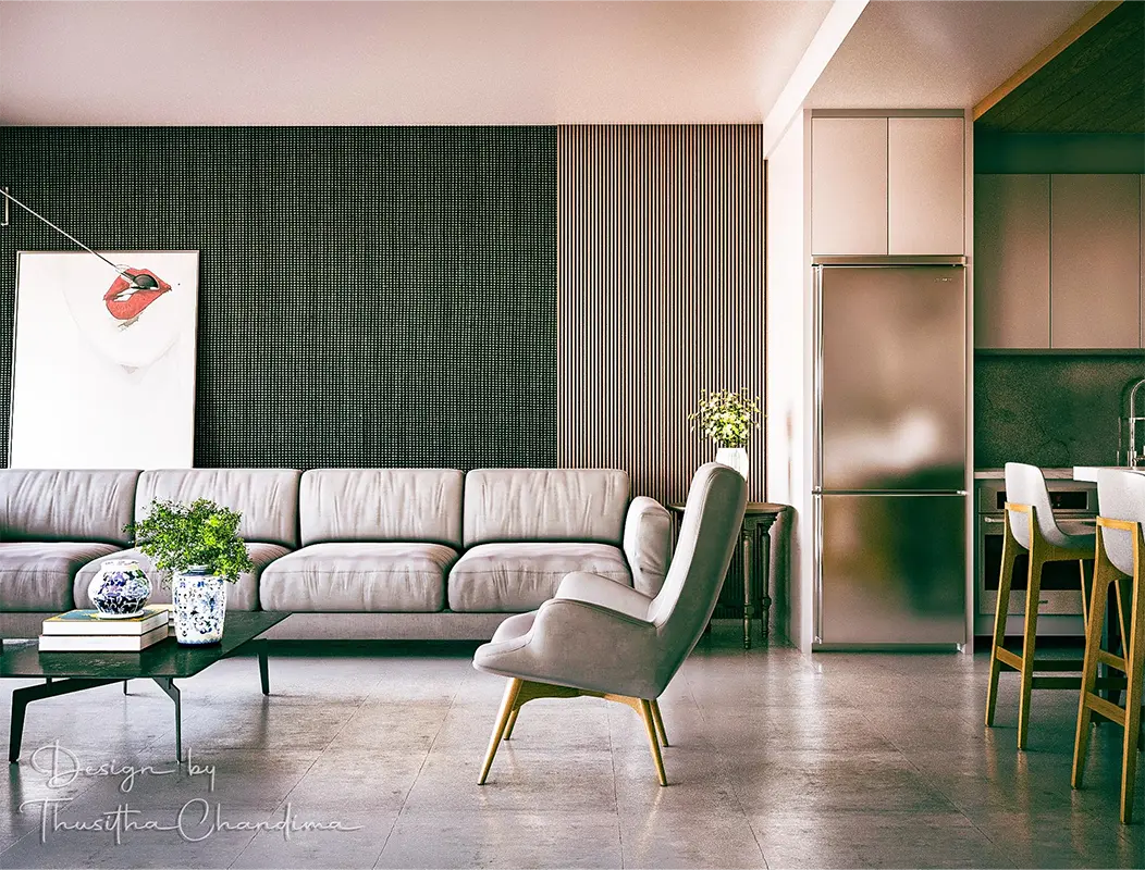Contemporary Retreat with Unique Touches